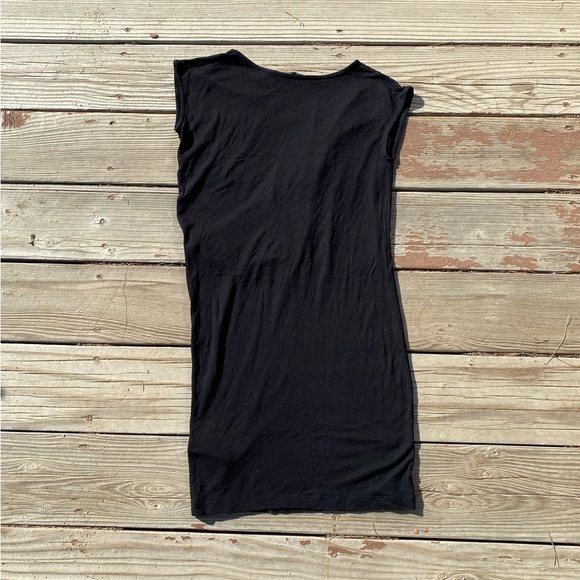 Bundle 3 for 50% off AllSaints Black Sabie Dress, Repaired - Picture 5 of 7